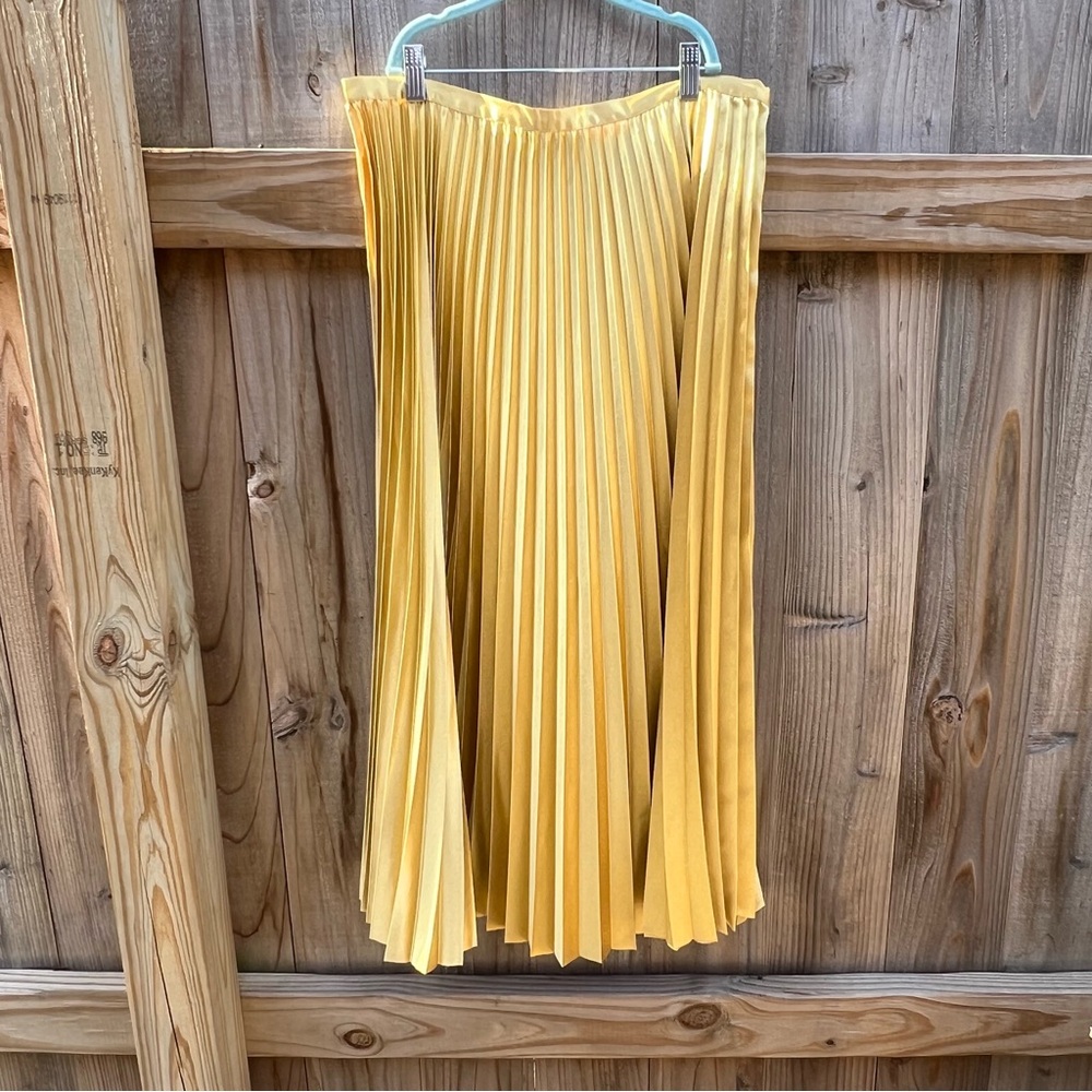 Guess Sunlit Yellow A-Line Skirt